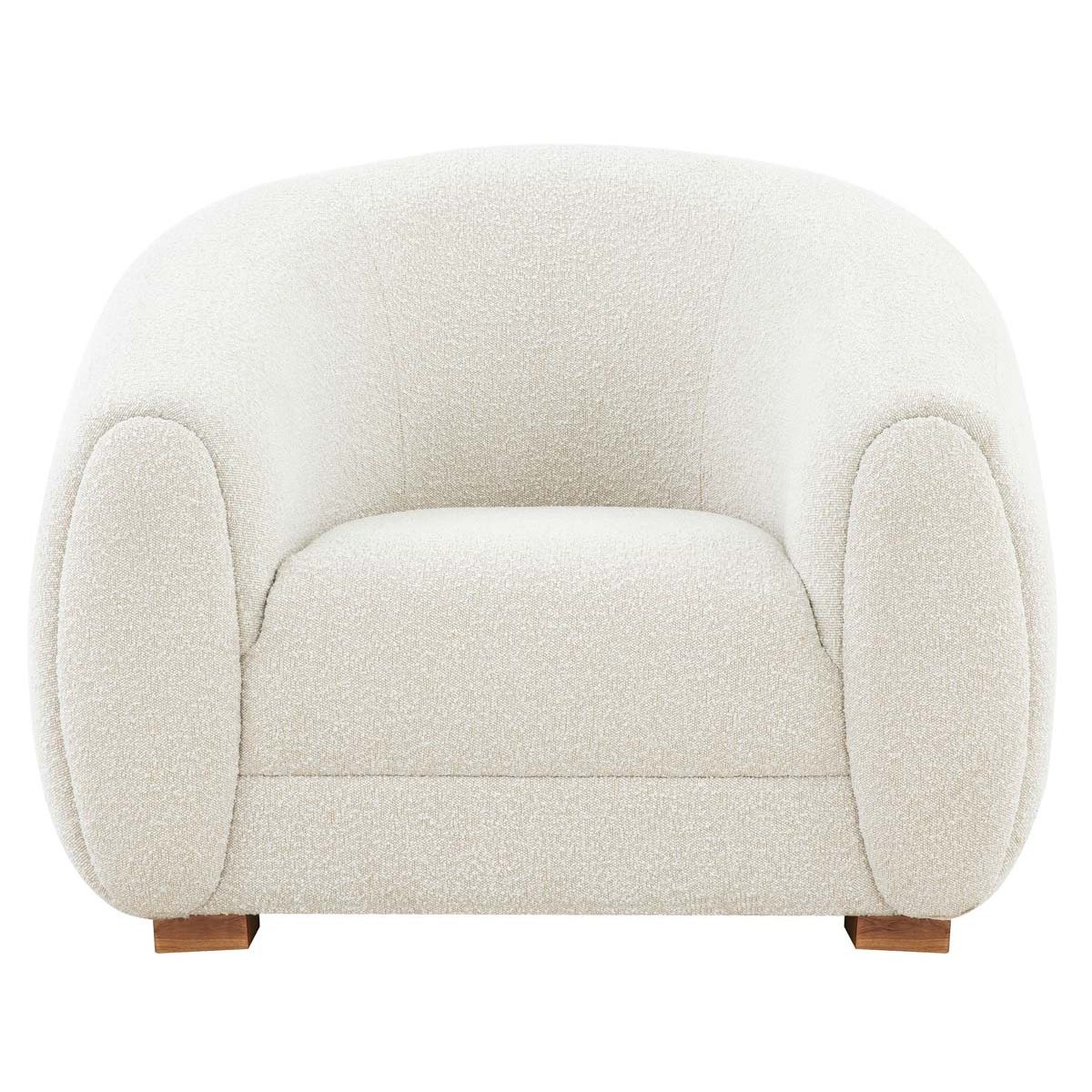 Safavieh Couture Emiliana Boucle Accent Chair - Ivory