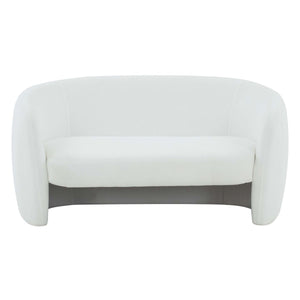 Safavieh Couture Zhao Curved Loveseat, SFV4783