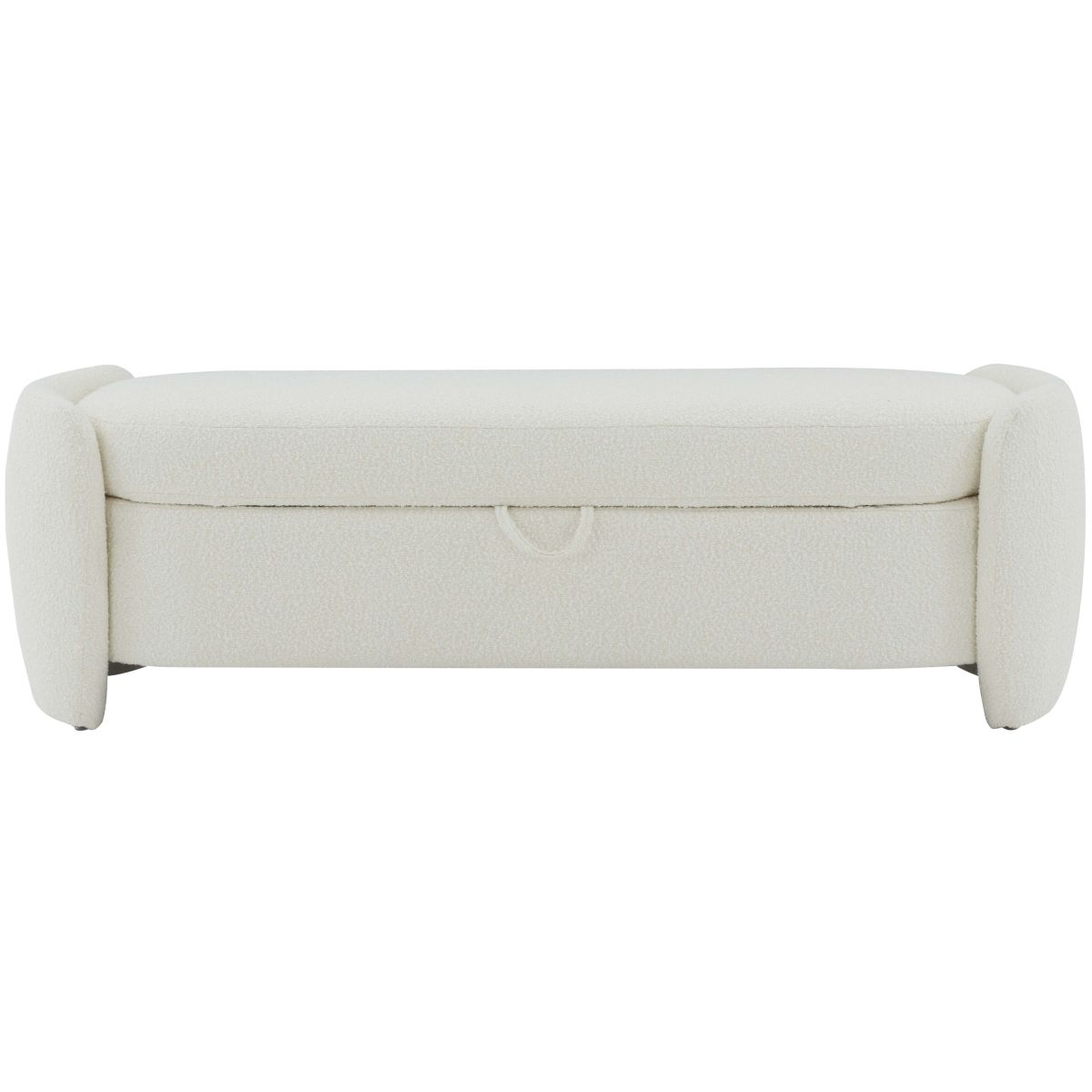 Safavieh Couture Danianna Boucle Bench - Ivory