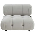 Safavieh Couture Ellamaria Tufted Accent Chair - Light Grey