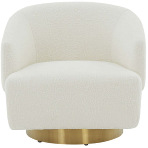 Safavieh Couture Pollyanne Boucle Swivel Accent Chair, SFV4813