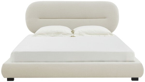Safavieh Couture Thalia Oval Headboard Bed, SFV4845