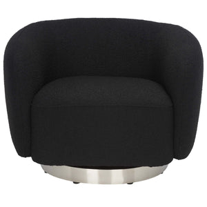 Safavieh Couture Bernard Boucle Swivel Accent Chair, SFV5018