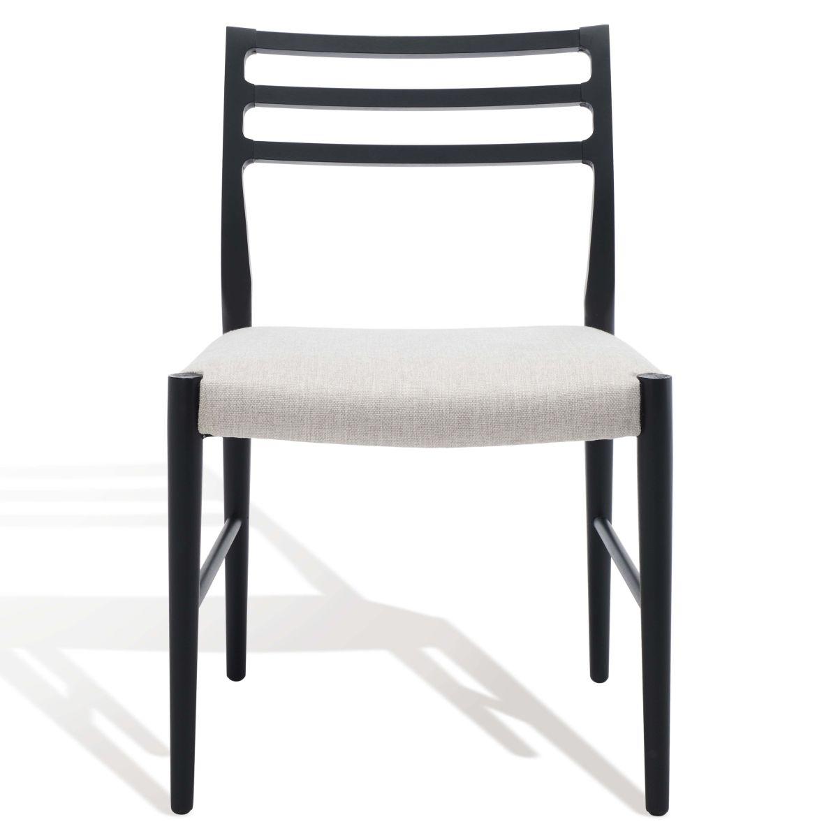 Safavieh Couture Shaylyn Dining Chair , SFV5026 - Taupe / Black
