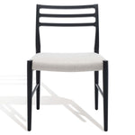 Safavieh Couture Shaylyn Dining Chair , SFV5026 - Taupe / Black