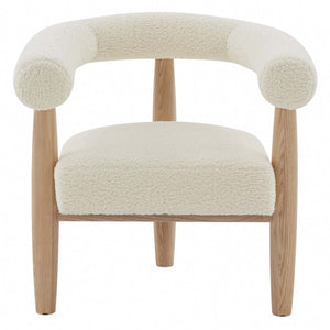 Safavieh Couture Jackie Curved Back Accent Chair, SFV5038