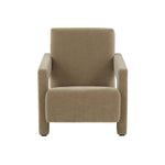 Safavieh Couture Taylor Modern Velvet Accent Chair - Light Brown