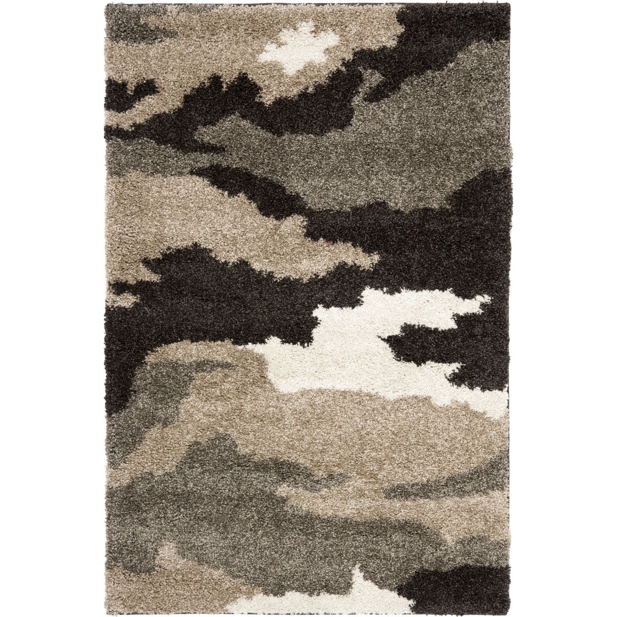Safavieh Shag 453 Rug, SG453 - Beige / Multi