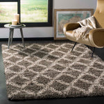 Safavieh Hudson Shag 333 Rug, SGH333 - Grey / Ivory