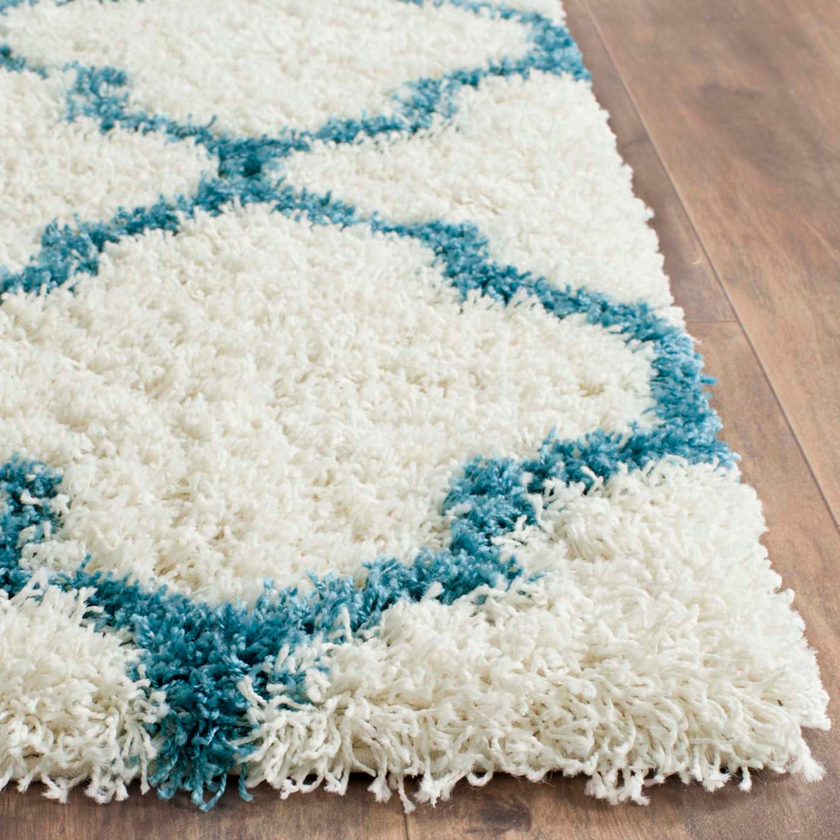 Safavieh Shag Kids 569 Rug, SGK569 - Ivory / Blue