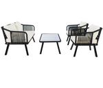 Safavieh Torsla 4Pc Rope Living Set , PAT7520