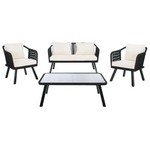 Safavieh Kerson 4Pc Rope Living Set , PAT7519