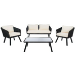 Safavieh Torsla 4Pc Rope Living Set , PAT7520