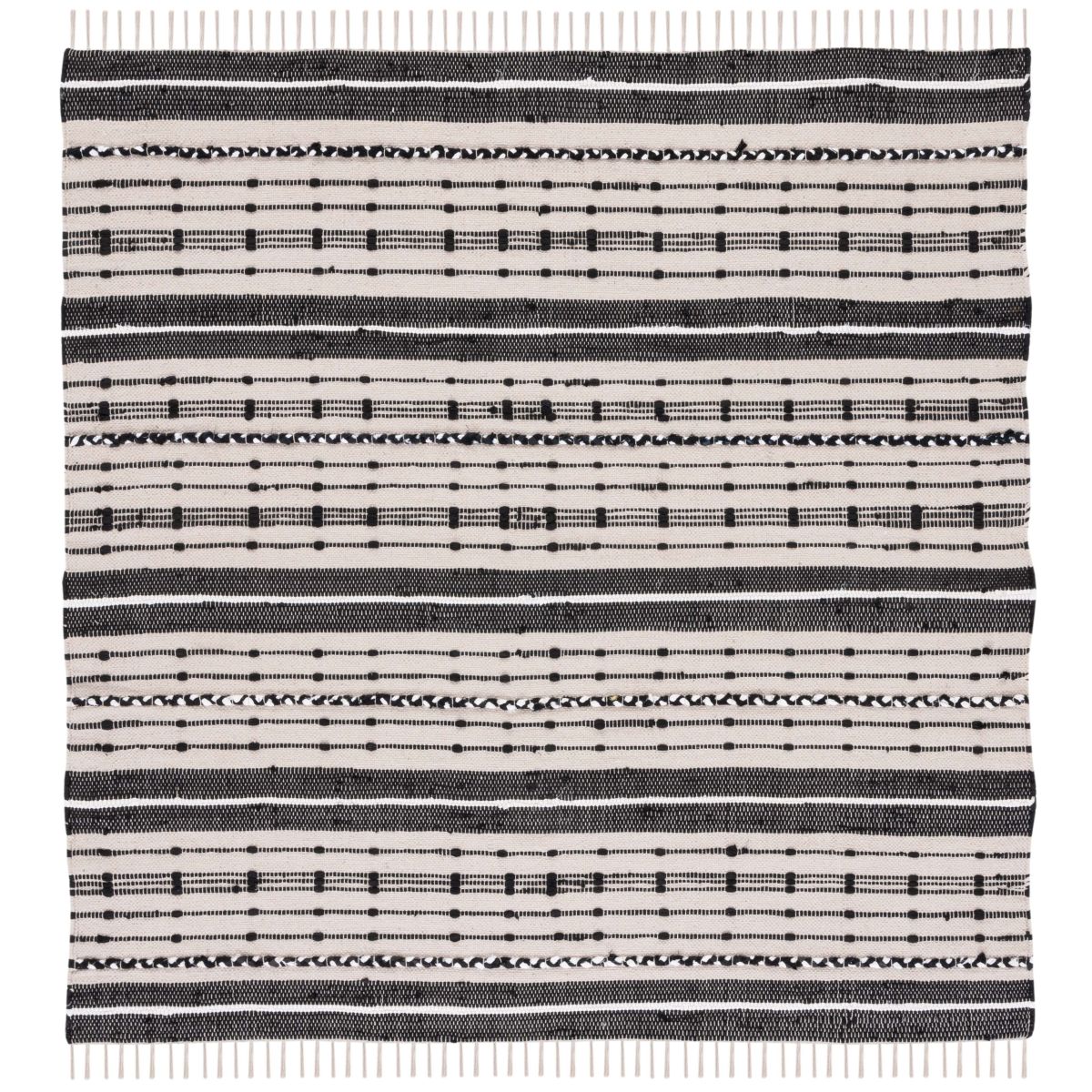 Safavieh Striped Kilim 206 Rug, STK206 - Beige / Black