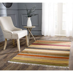 Safavieh Striped Kilim 315 Rug, STK315 - Gold