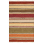 Safavieh Striped Kilim 317 Rug, STK317 - Green