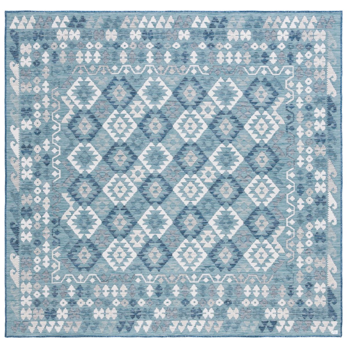 Safavieh Sunrise 622 Rug, SUN622 - Grey / Blue Ivory