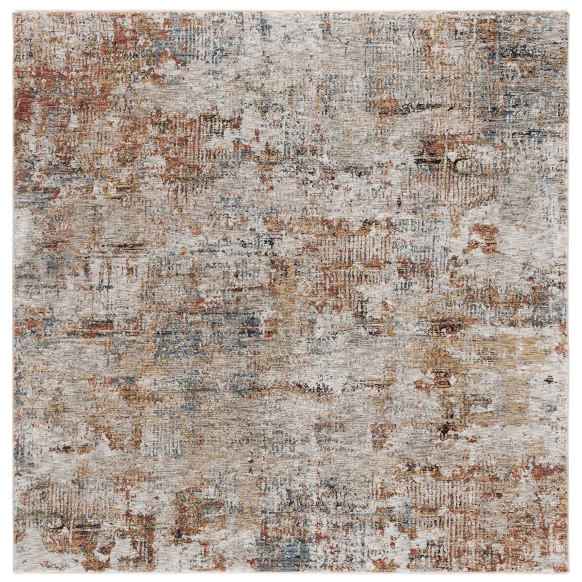 Safavieh Silverado 102 Rug, SVD102 - Rust / Blue