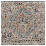 Safavieh Silverado 110 Rug, SVD110 - Blue / Rust