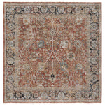 Safavieh Silverado 112 Rug, SVD112 - Rust / Blue