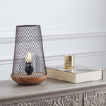 Black / Natural Wood - Black / Natural Wood