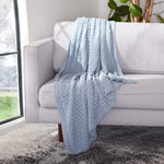Safavieh Hollie Throw , THR236 - Blue