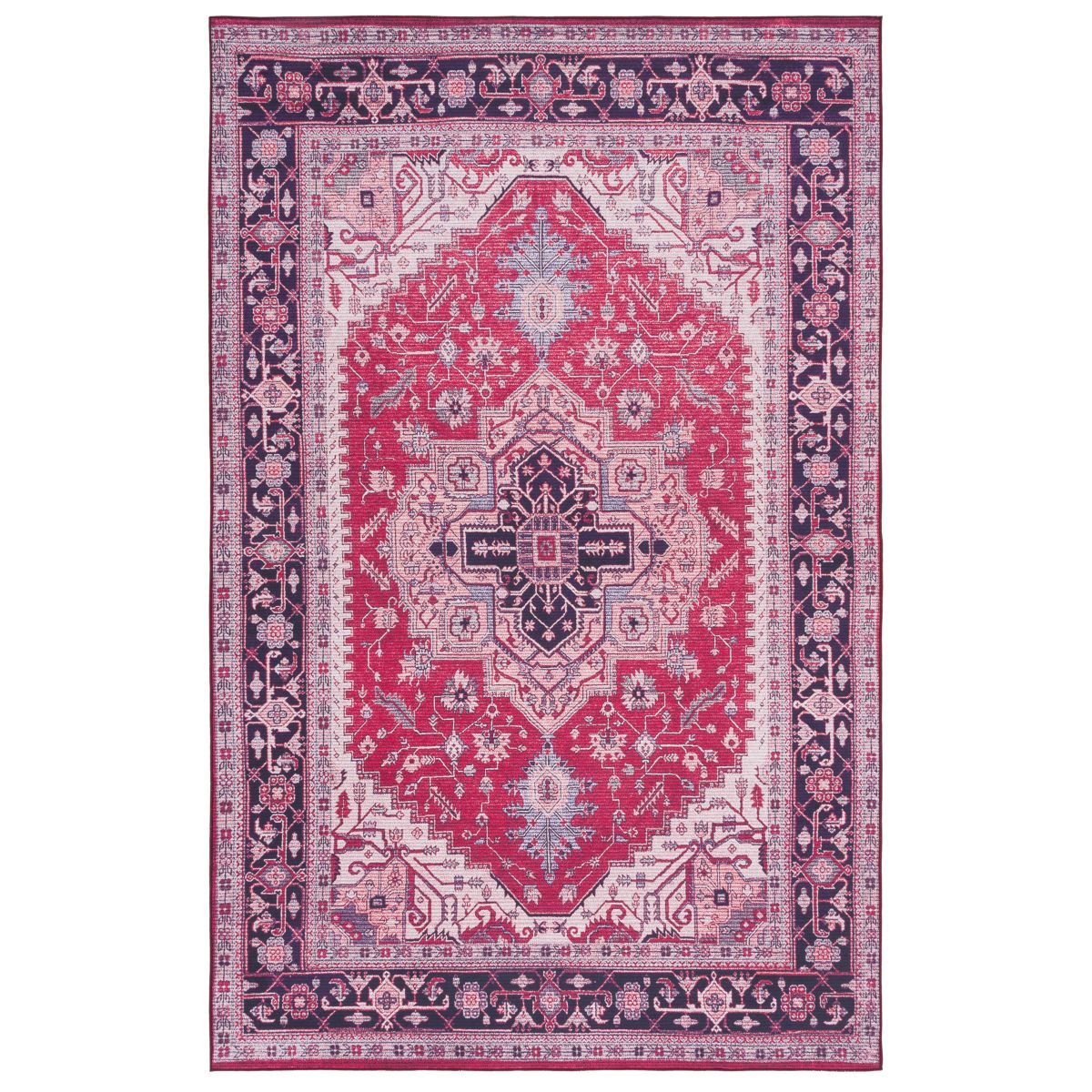 Safavieh Tucson 128 Rug, TSN128 - Red / Navy