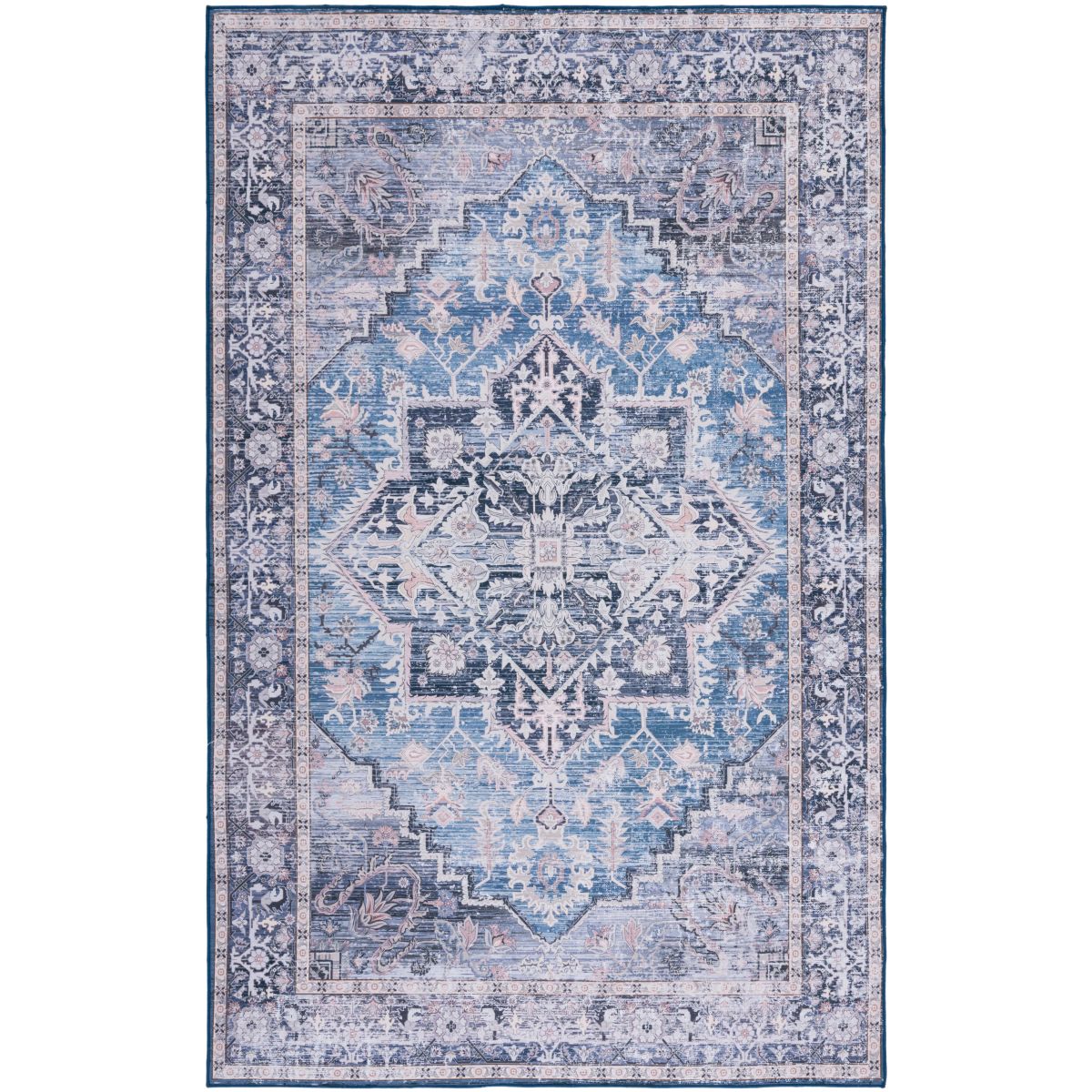 Safavieh Tucson 137 Rug, TSN137 - Blue / Charcoal