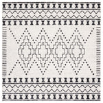 Safavieh Tulum 646 Rug, TUL646 - BLACK / IVORY