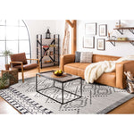 Safavieh Tulum 646 Rug, TUL646 - BLACK / IVORY