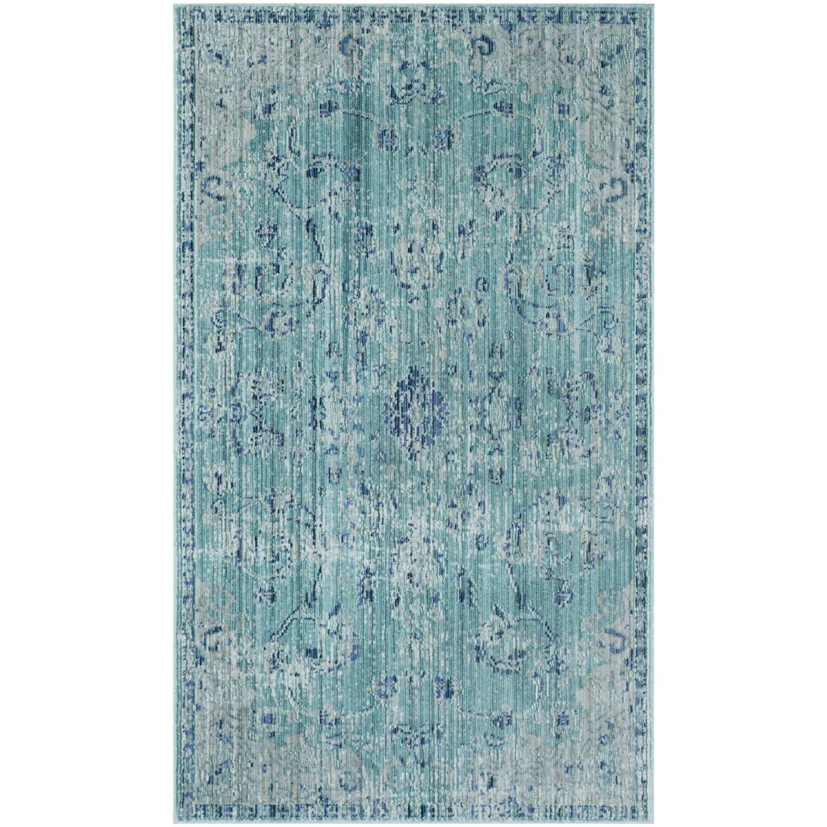 Safavieh Valencia 103 Rug, VAL103 - Teal / Multi