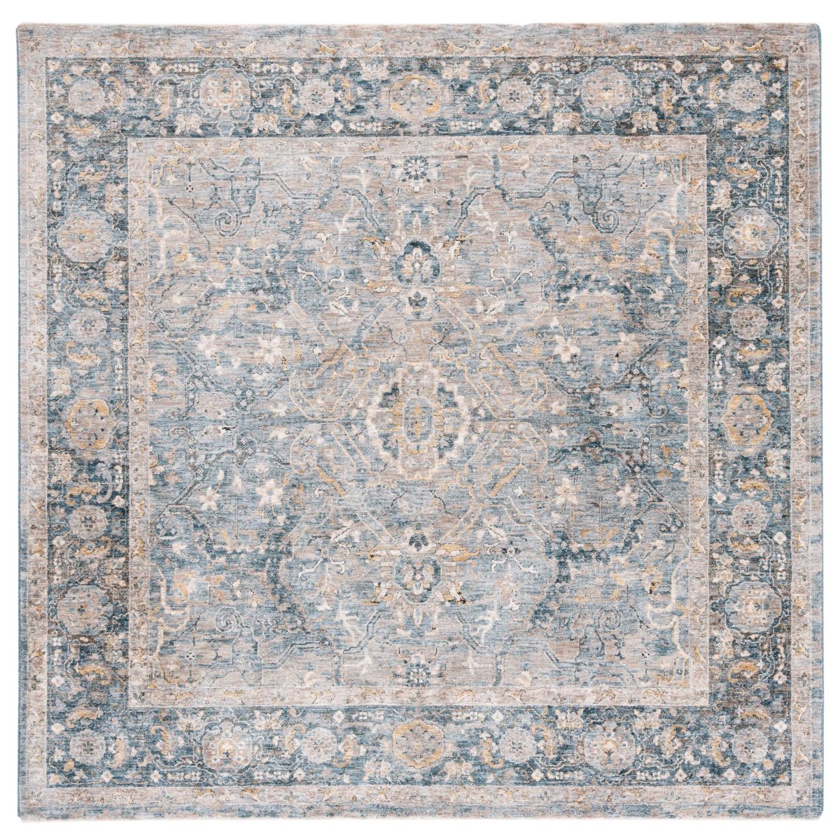 Safavieh Valencia 566 Rug, VAL566 - Light Grey / Blue