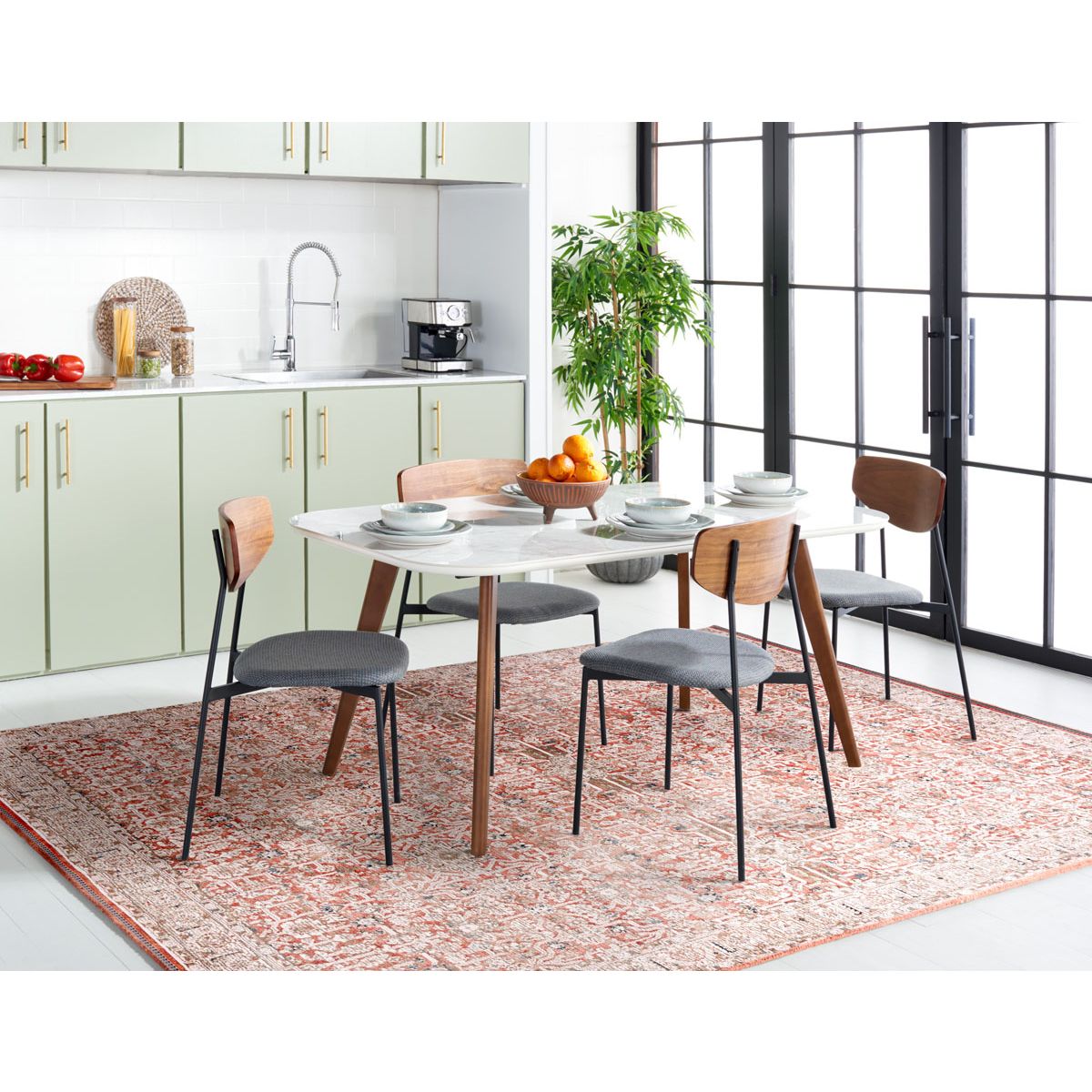 Safavieh Vivaldi 546 Rug, VIV546 - Rust / Ivory