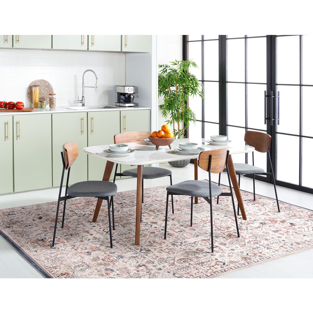 Safavieh Vivaldi 568 Rug, VIV568 - Beige / Blue Rust