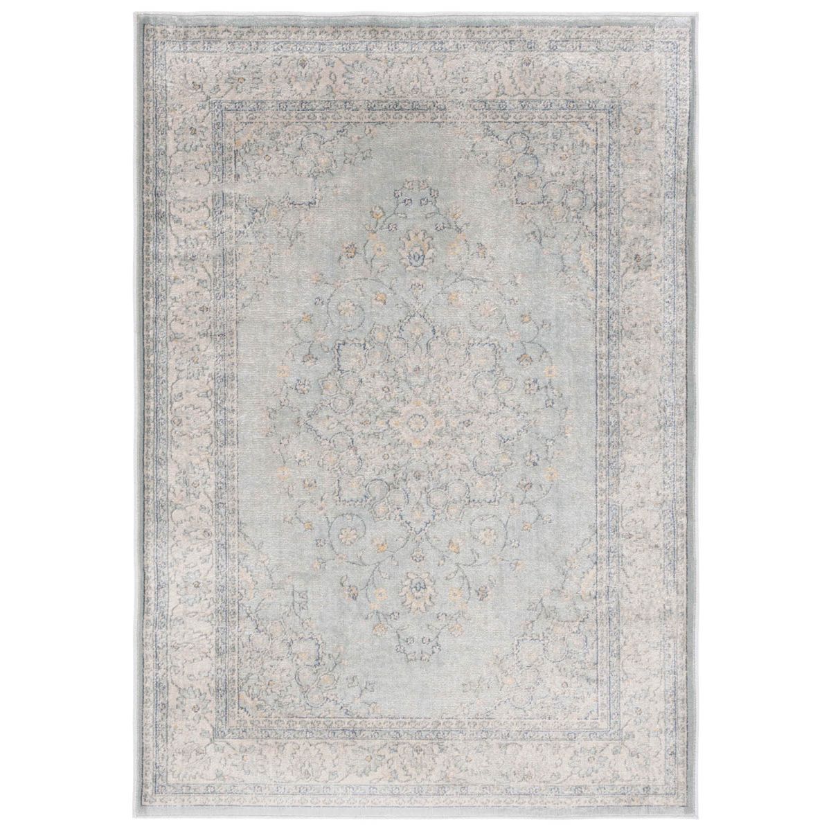 Safavieh Vintage 134 Rug, VTG134 - Light Blue / Grey