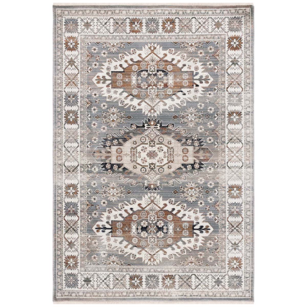 Safavieh Vintage Persian 645 Rug, VTP645 - Grey / Cream