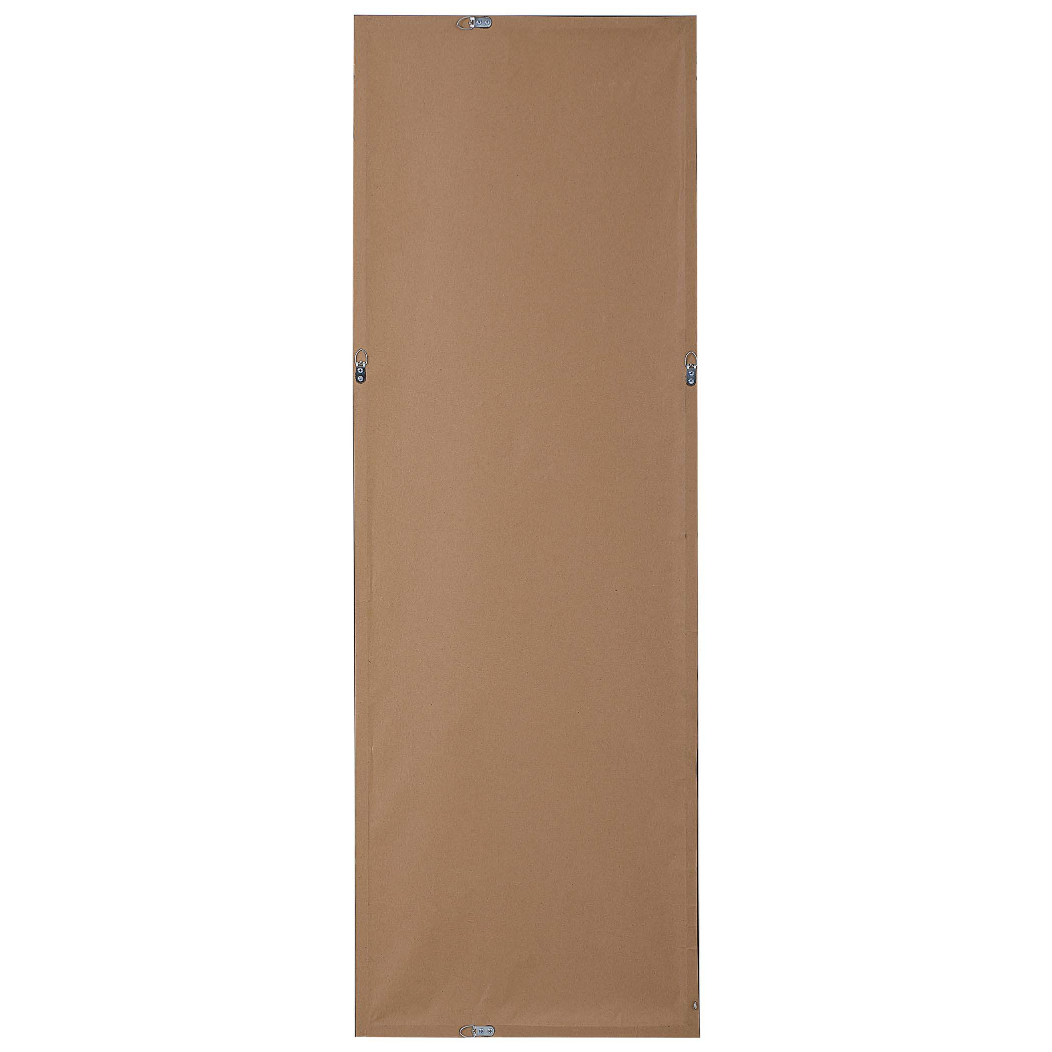 Decor Market Contemporary Thin Frame Mirror - Black