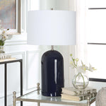 Navy Blue Decor Market Table Lamp