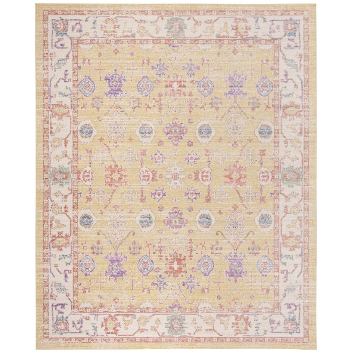 Safavieh Windsor 313 Rug, WDS313 - Gold / Lavender