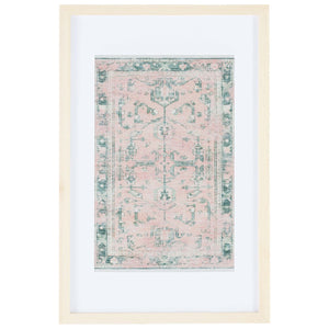 Safavieh Historia 23 Framed Textile Wall Art, WLA1005