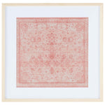 Safavieh Alsephina 25 Framed Textile Wall Art , WLA1006 - Pink