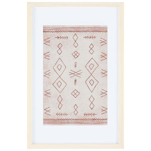Safavieh Rika 23 Framed Textile Wall Art, WLA1012