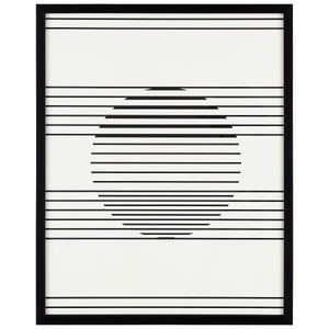 Safavieh Measured Gaze 16x20 Inch Framed Wall Art, WLA2004