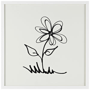 Safavieh Signed Springtime 16x16 Inch Framed Wall Art, WLA2018