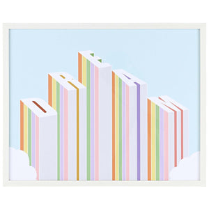 Safavieh Rainbow Aspirations 20x16 Inch Framed Wall Art, WLA2030