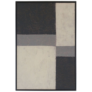 Safavieh Check Mate, 24 X 36, Framed Wall Art, WLA3001