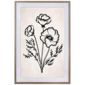 Safavieh From The Garden, 24 X 36, Framed Wall Art, WLA3012