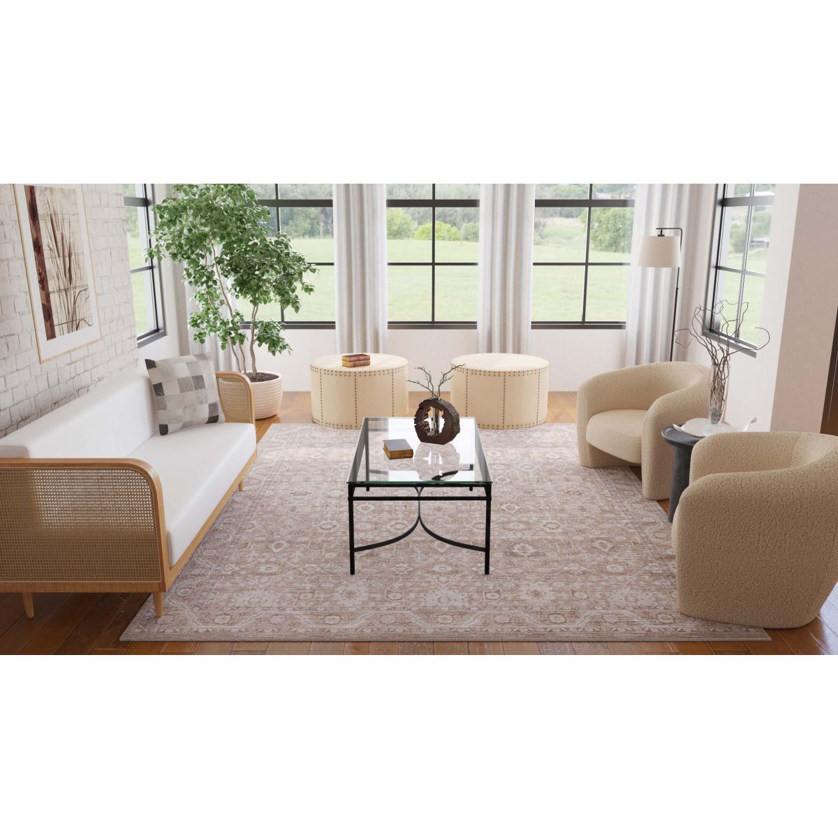 Safavieh Willow 103 Rug, WLO103 - Beige / Ivory
