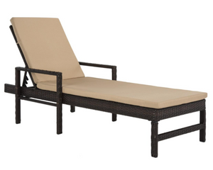 Safavieh Alma Rattan Sun Lounger , PAT9000